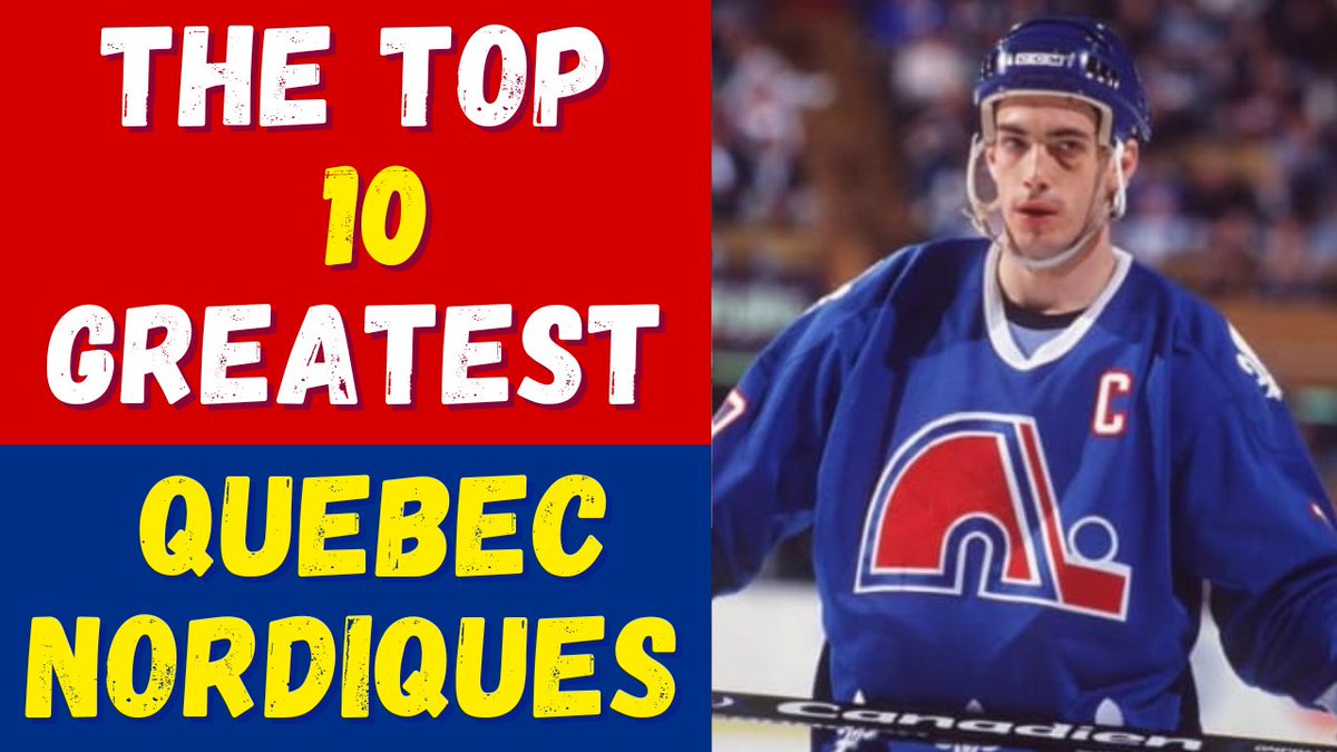 New video just released: The Top 10 All Time WHA and NHL Quebec Nordiques! Watch Here: youtu.be/3cx57xmTsYM #quebecnordiques