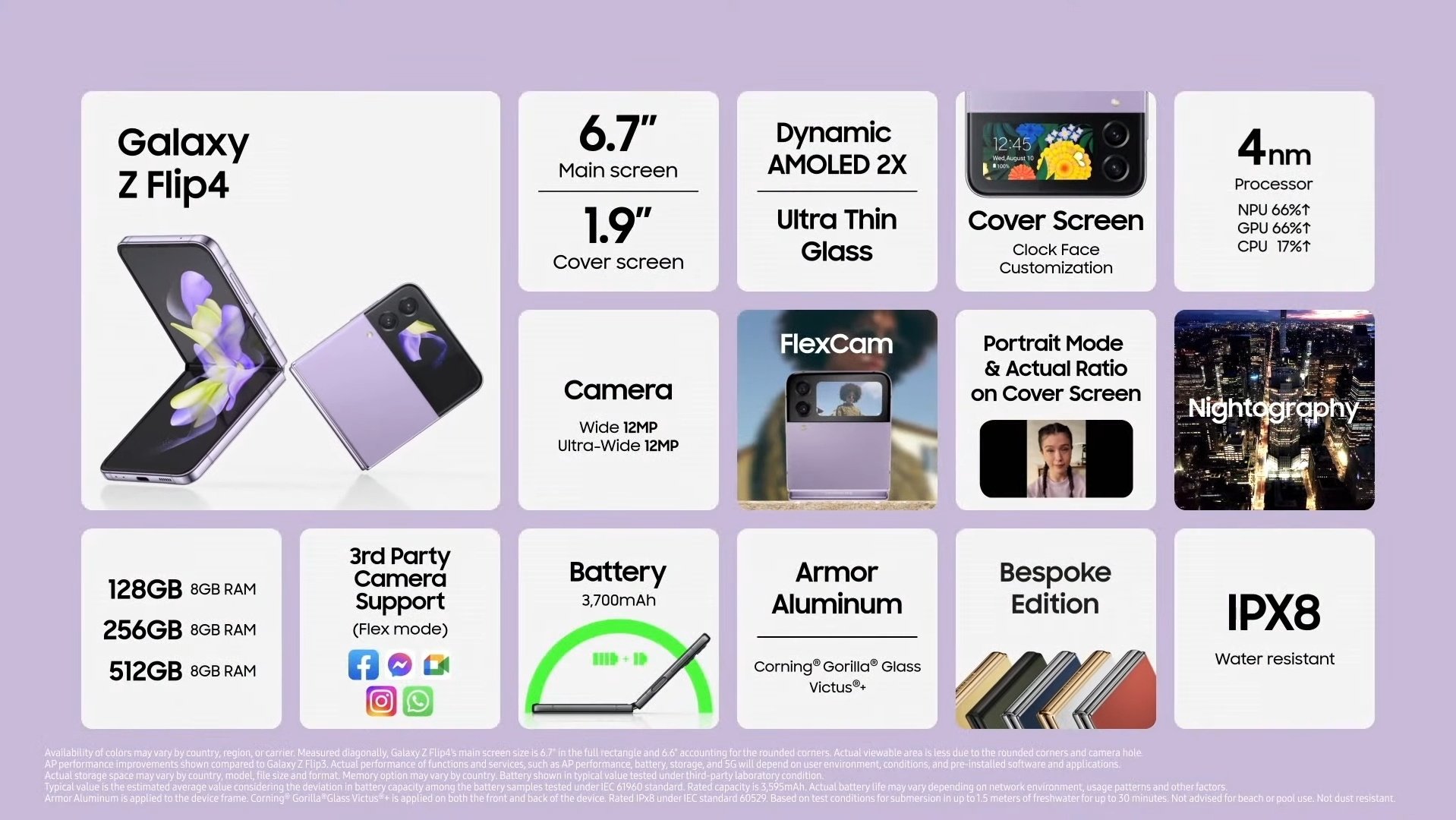 Galaxy Z Flip4 y Galaxy Z Fold4: Todo lo que tienes que saber de los nuevos plegables de Samsung