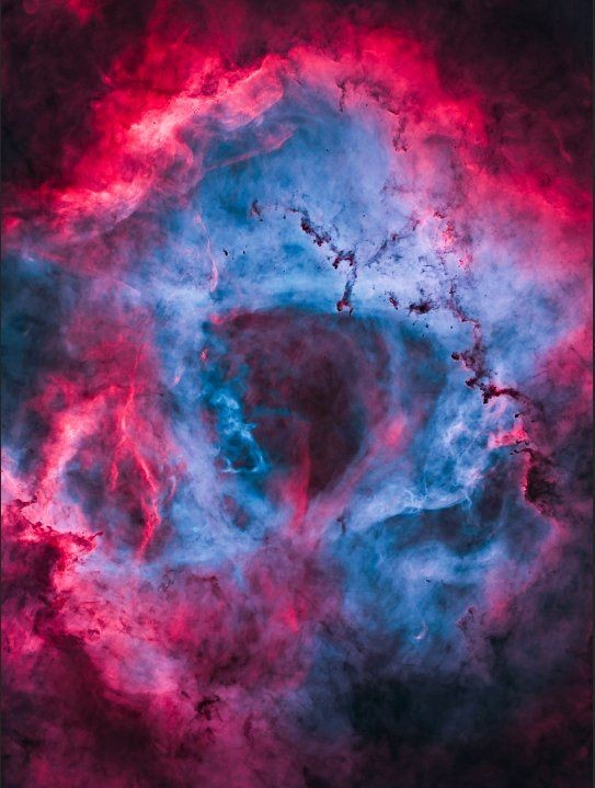 NGC22r4 Rosette Nebula in Monoceros #Nebula #Sapace