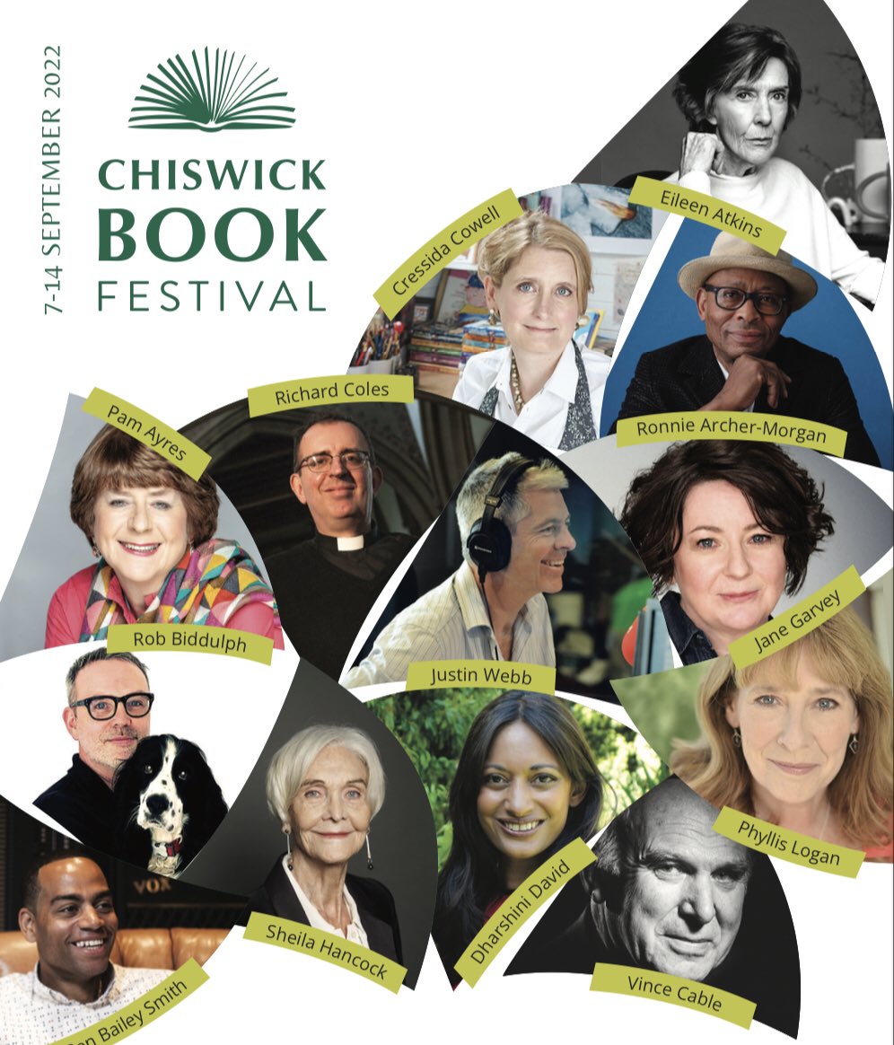 You can now pick up a #ChiswickBookFest brochure in all these places: <a href="/StMichaelsW4/">St Michael & All Angels W4</a> <a href="/WstonesChiswick/">Waterstones Chiswick</a> <a href="/GeorgeIVW4/">George IV</a> <a href="/ChiswickCinema/">The Chiswick Cinema</a> @Chiswick_House #ChiswickLibrary <a href="/OxfamBooksW4/">Oxfam Books & Music Chiswick</a> <a href="/bookcase_london/">Bookcase London</a> <a href="/fostersbookshop/">Stephen Foster</a> <a href="/StNicksW4/">St Nicholas Chiswick</a> <a href="/StPaulsChurchGP/">St.Paul's, Chiswick</a> <a href="/ActOne_Cinema/">ActOne Cinema & Café</a> #ElderPressCafe