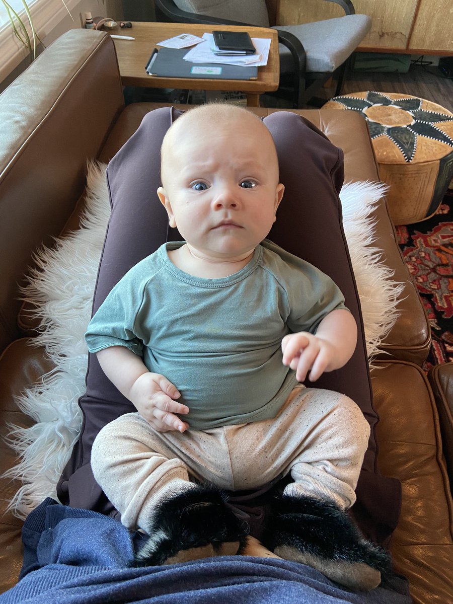 KajsaBrita's tweet photo. This sweet little guy is growing up (and growing out) way too fast! https://t.co/UKc9lkl1s8