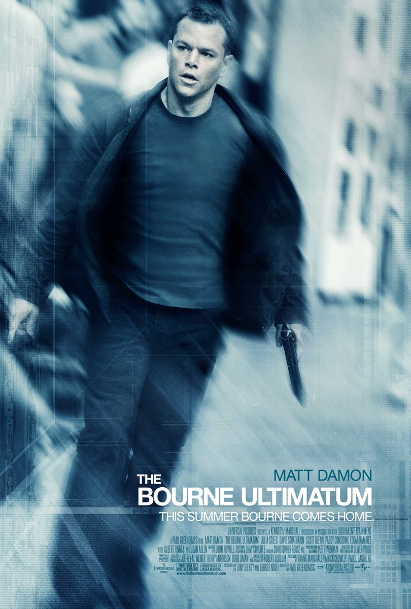 Happy Birthday to Paul Greengrass director of The Bourne Ultimatum. 