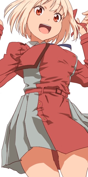 #リコリコ ぴょんぴょん跳ねてる感じがスキ 