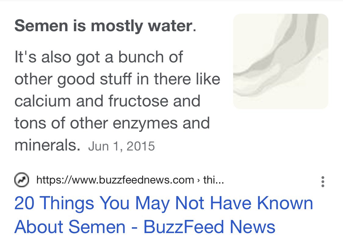 BeefySenpai's tweet photo. @vussy_ @awlivv Did some research. Turns out cum is mostly water, meaning, that we aren’t even 50% cum. Just a lot of dumb water.

Disappointing. 😔 https://t.co/dXgVMQZaXS