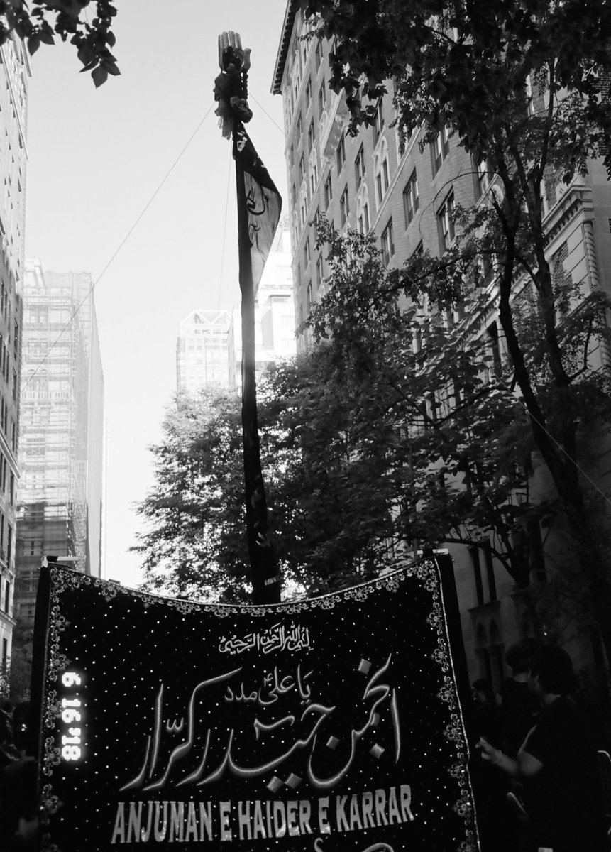 Pictures I took from the New York City Annual Muharram Juloos, on film (2022)