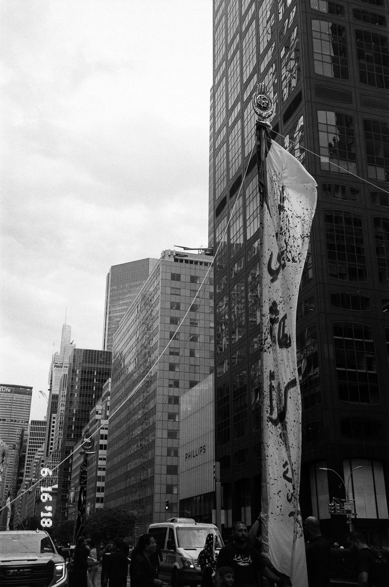 freespiritrida's tweet photo. Pictures I took from the New York City Annual Muharram Juloos, on film (2022) https://t.co/qo4cBpaUCb