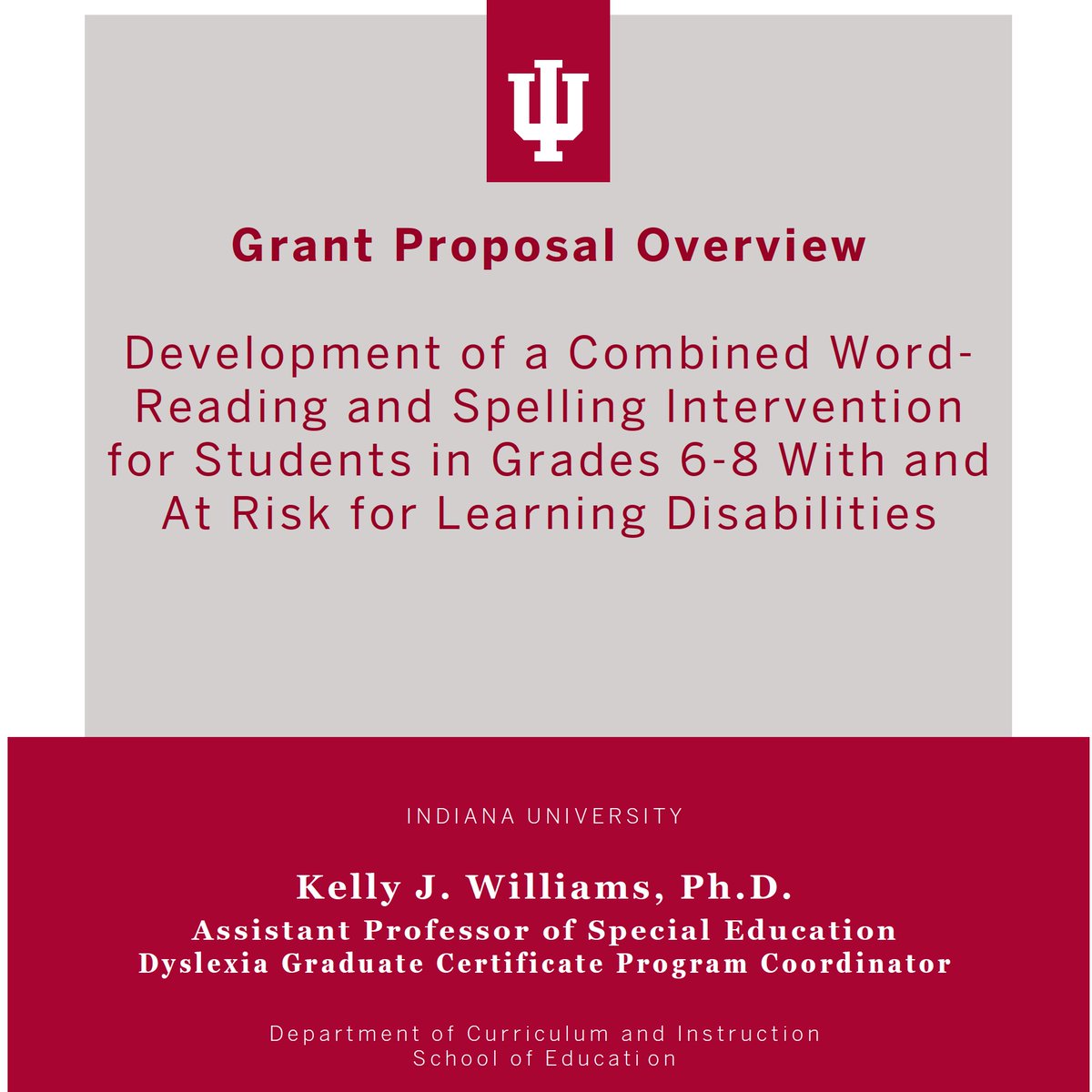 Indiana MS/JH Teachers & Admins: Do you have students w/ word-reading & spelling needs? Do you need #ScienceOfReading aligned training, support, & interventions? Email me (kjwilli@iu.edu) for more info about participating in a research project & supporting my grant application!