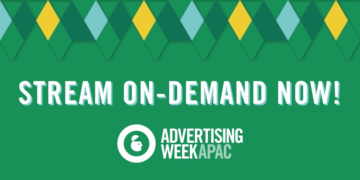 advertisingweek's tweet image. You can now stream #AWAPAC on-demand! Hit replay or watch a session you may have missed. Stream your favorite sessions, stages &amp;amp; tracks, &amp;amp; re-live all the excitement from this year&apos;s event. Just log into your account &amp;amp; start #streaming! hubs.li/Q01jM9LF0