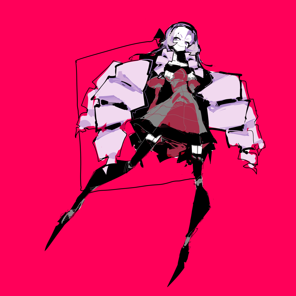 壱百満天原サロメ 「」|ちぐ齒莖ダサわやかのイラスト