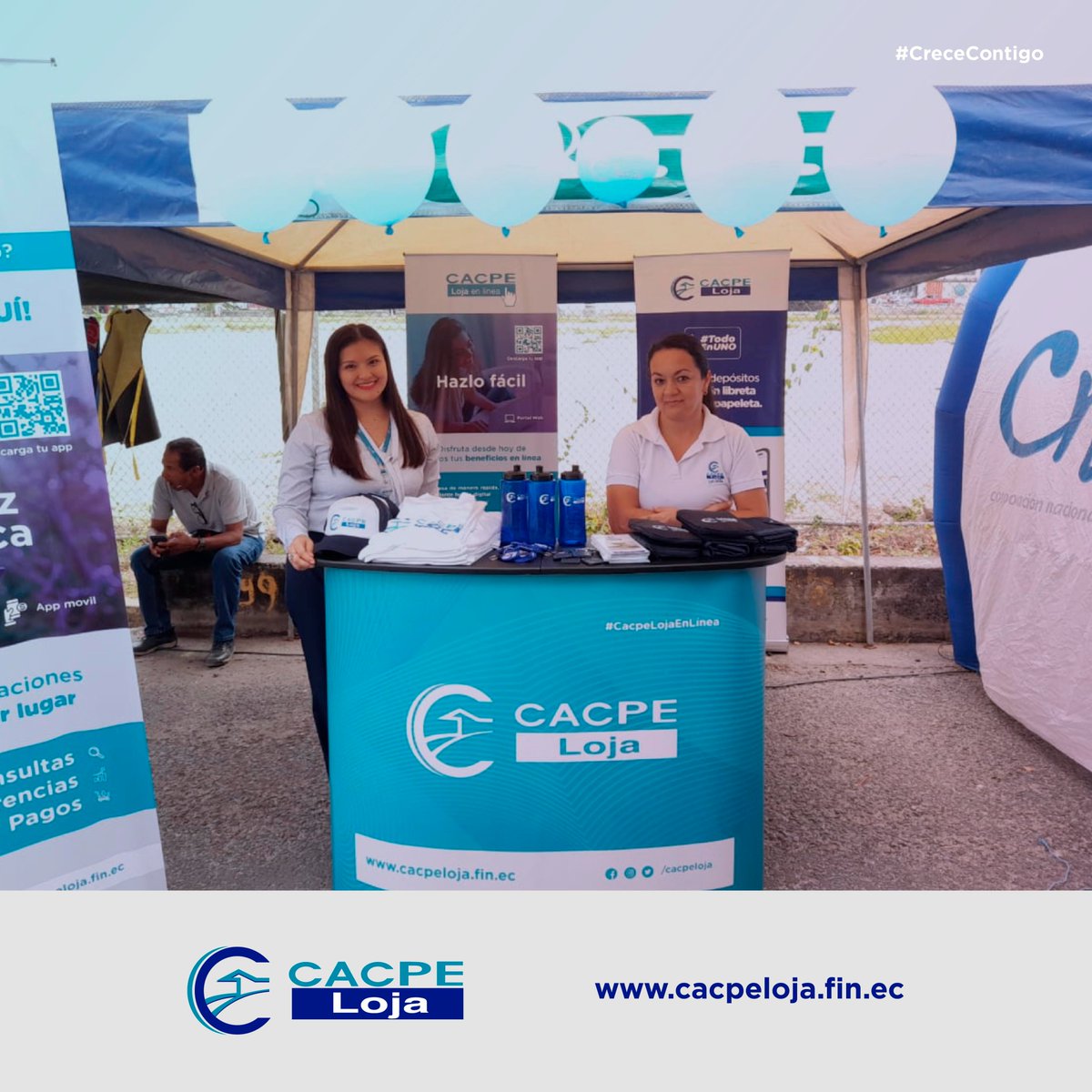 cacpeloja's tweet photo. #Macará | El martes 9 de agosto @cacpeloja participó de la Feria de Emprendimientos Productivos y de Comercio.
El objetivo principal es apoyar estas iniciativas a favor de los emprendedores, agricultores y artesanos de la provincia.
#CreceContigo https://t.co/jn8G4Ah8g0