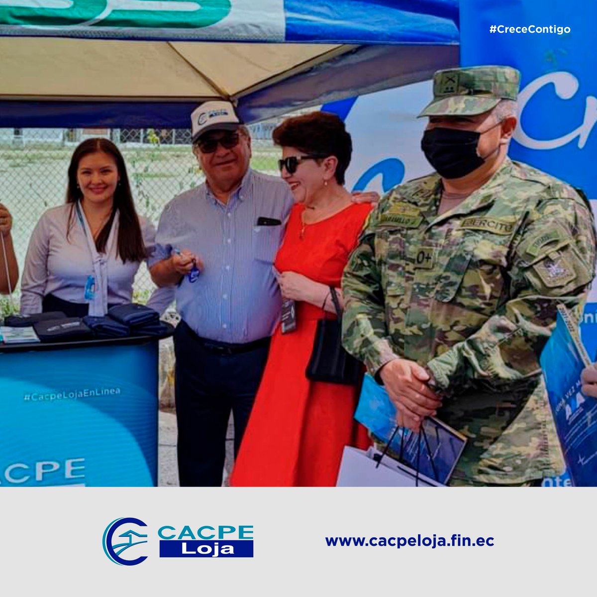 cacpeloja's tweet photo. #Macará | El martes 9 de agosto @cacpeloja participó de la Feria de Emprendimientos Productivos y de Comercio.
El objetivo principal es apoyar estas iniciativas a favor de los emprendedores, agricultores y artesanos de la provincia.
#CreceContigo https://t.co/jn8G4Ah8g0