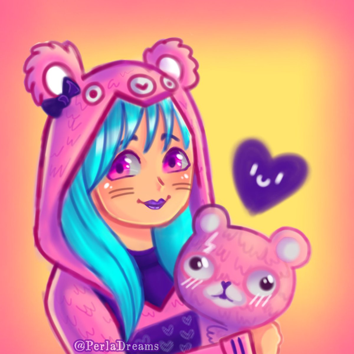 PerlaDreams's tweet photo. Ahora que volví también volvieron mis dibujos si que si

Aquí les traigo un dibujo de la skin Syd versión chibi ^^, quería usar pinceles diferentes y decidí usar exclusivamente el aerógrafo, me gustó el resultado :D

#Fortnite #FortniteArt #Fanart #Syd https://t.co/oamHKIm24g