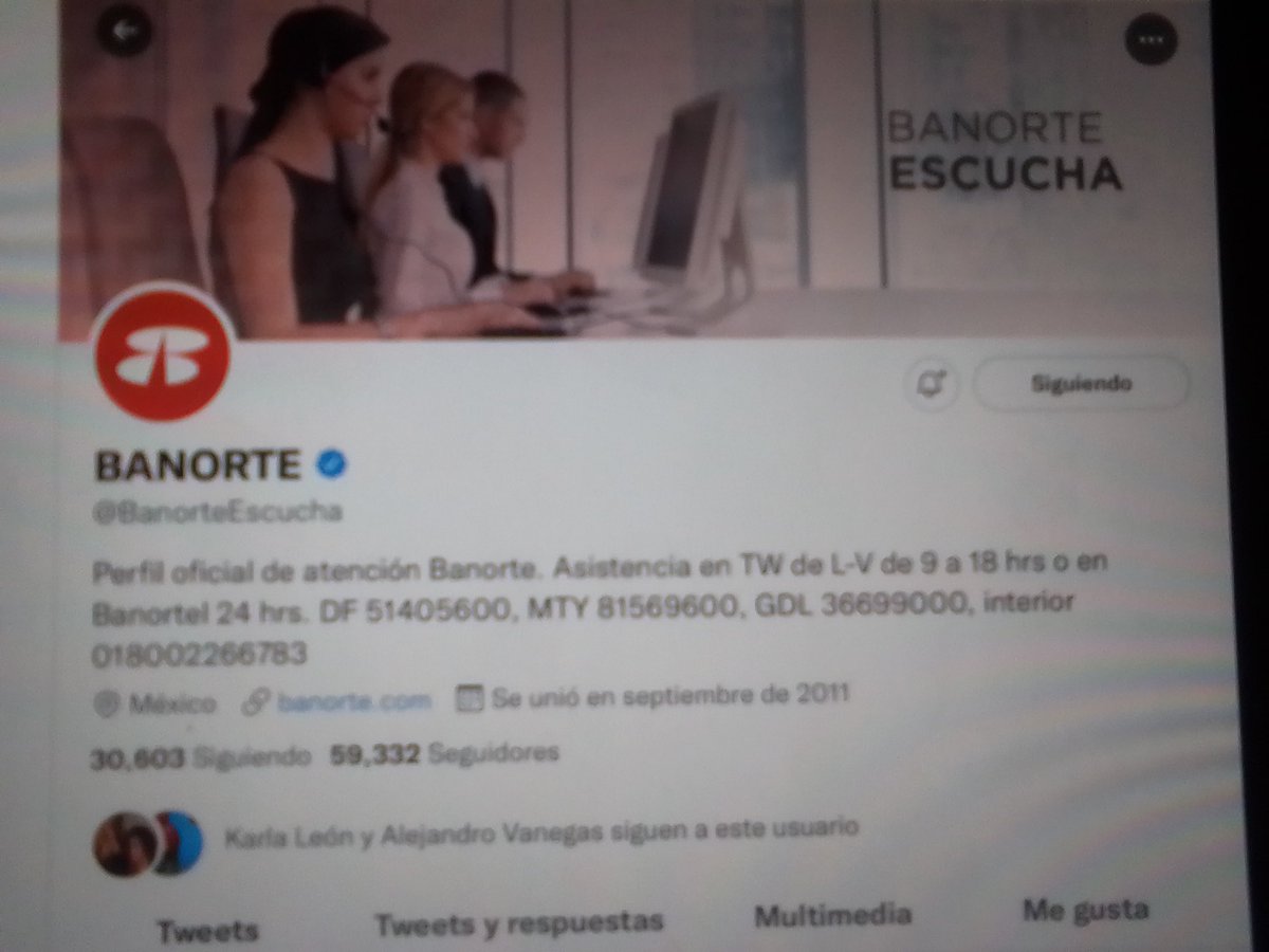 KVS33's tweet photo. @BanorteEscucha Aquí de que no está activo https://t.co/Ta1lEyWtE7