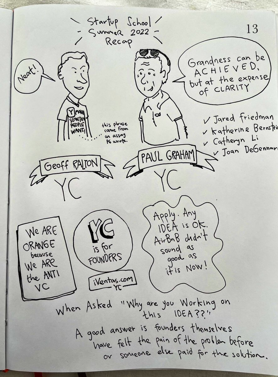 Last class! 🏆 

Awesome <a href="/paulg/">Paul Graham</a> &amp; <a href="/gralston/">Geoff Ralston</a>!

Thank you <a href="/startupschool/">Startup School</a>.
Thank you <a href="/ycombinator/">Y Combinator</a>. 

You rock! See you next batch 🔥

Last notes! 👇👇👇👇👇👇👇