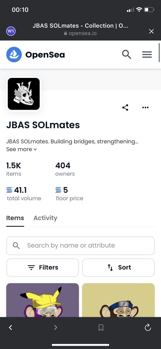 Just claimed my SOLMates from <a href="/Japanese_BAPES/">Japanese Born Ape Society</a> 😎
The smoothest claim i ever made btw 
We are now avaiable on SOL so grab a SOLMate as long as they are that cheap, i told you guys on ETH at 0.1 and i tell you guys on SOL at 5 now ☝🏽#JBAS #SOLmates
