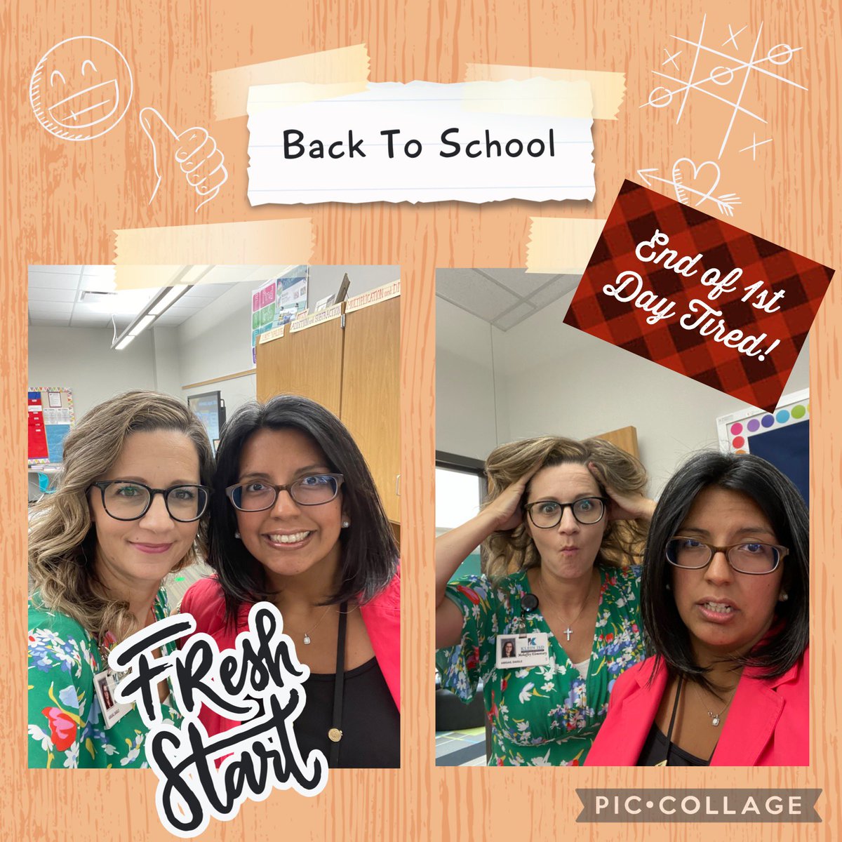 Teachers know what it means to be 1st day tired! 😂 Yay for a great first day!!! #KleinFirstDay