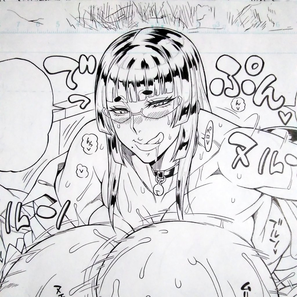 安藤漫画講座～ 艶ベタ編

下書きを描きます→先の細い部分のみ筆ペンで塗り塗り🖌️
ミリペンで形を整えて…→中を塗ると完成✨

全コマこれをやりまーす。
1コマ1時間…みんなー応援してねー(ヽ'ω`)/~ 