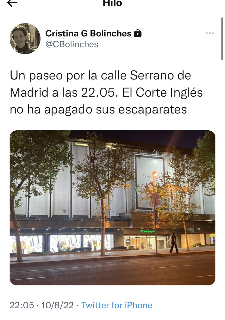 “Periodista” con cuenta protegida para evitar la crítica. Los balconazis ahora se dedican a buscar escaparates encendidos. El KKK del cambio climático con venia presidencial. 👇🏻👇🏻👇🏻