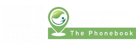 ALLIEDdefenders's tweet photo. (2/3)
In alliance with @URGthinktank and @CJGEA, we created #ThePhonebook, a directory of organizations that work to support environmental, land, and indigenous defenders
This tool will make the support-seeking process faster and friendlier for defenders
https://t.co/jyIC7zxaEq https://t.co/OsDI1ctPjK