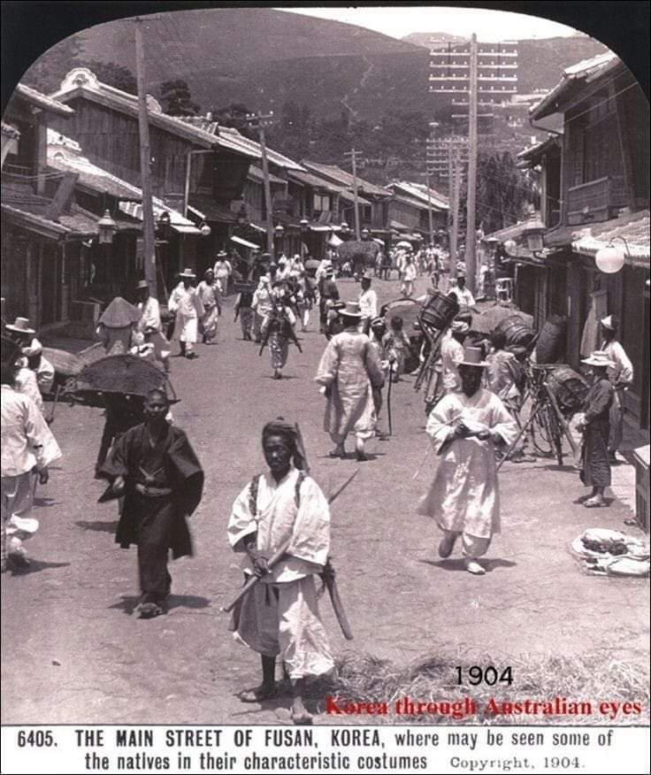 1904 онд Бусан гэнэ. Эд нарыг  чинь арилгасан сонгино мэт цагаан байдаг гэсэн чинь пад хар л юм байна