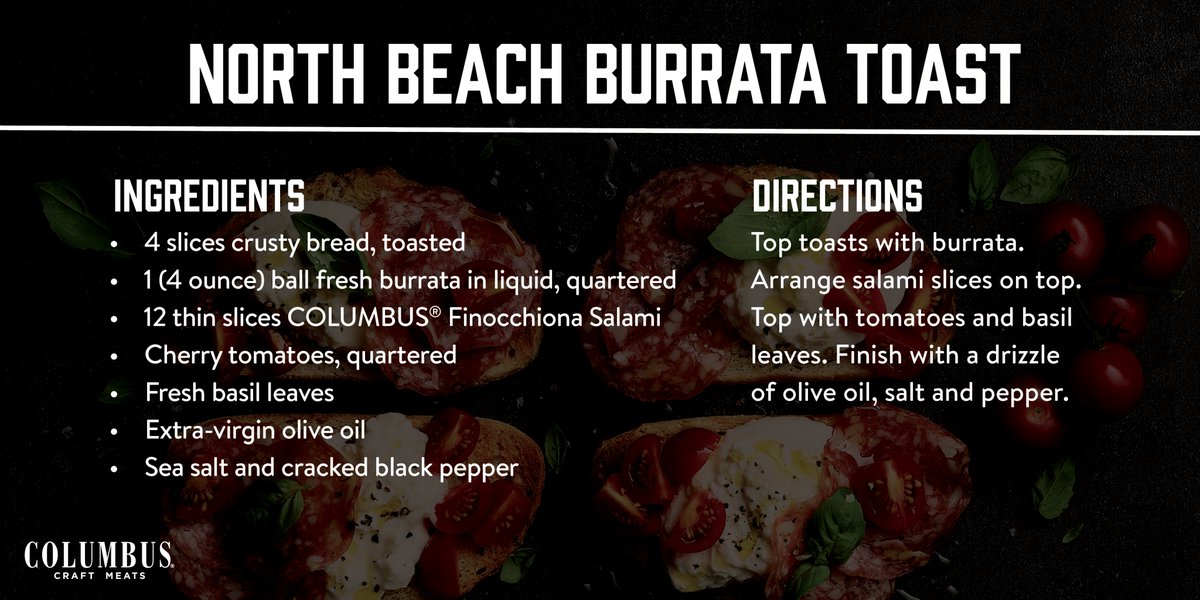 Columbus_Meats's tweet photo. Anyone else dig toast with all the toppings for a tasty meal any time of day? Check out this recipe where we turn one of our Perfect Charcuterie Bite favorites into The North Beach Toast. 🤩🤩🤩
#charcuterie #perfectcharcuteriebite #recipe #toastrecipe https://t.co/tKgYkQNvGt