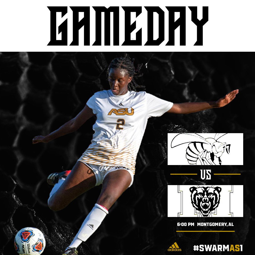 BamaStateWSC's tweet photo. 🐝 ⚽️ It's GAME DAY! Come watch us SWARM into 2022! 

🆚 Mercer University
📍 ASU Soccer Complex
⏰ 6:00 PM
💻 https://t.co/AadJW2JG2k
📈 https://t.co/mBb84NaEVq

#SWARMAS1 https://t.co/ktGHnqDOwv