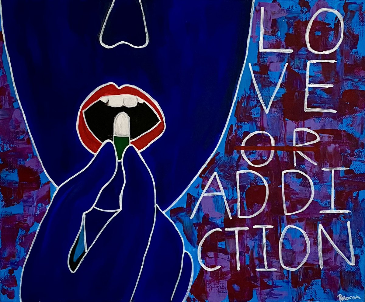 polasha5's tweet photo. "Love addiction" 
Is this real love or just an addiction¿ https://t.co/pKHB75H9lR