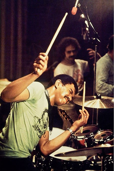 Happy 80th Birthday to Jack DeJohnette 
Jack DeJohnette, Willisau, Switzerland, 1977 Andreas Raggenbass 