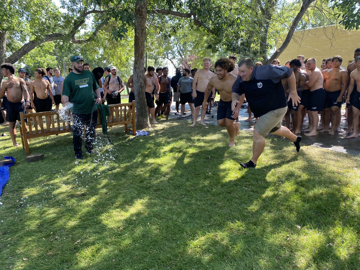 Rocky_Football's tweet image. It was a hot one today! Had to cool it down! 🌊