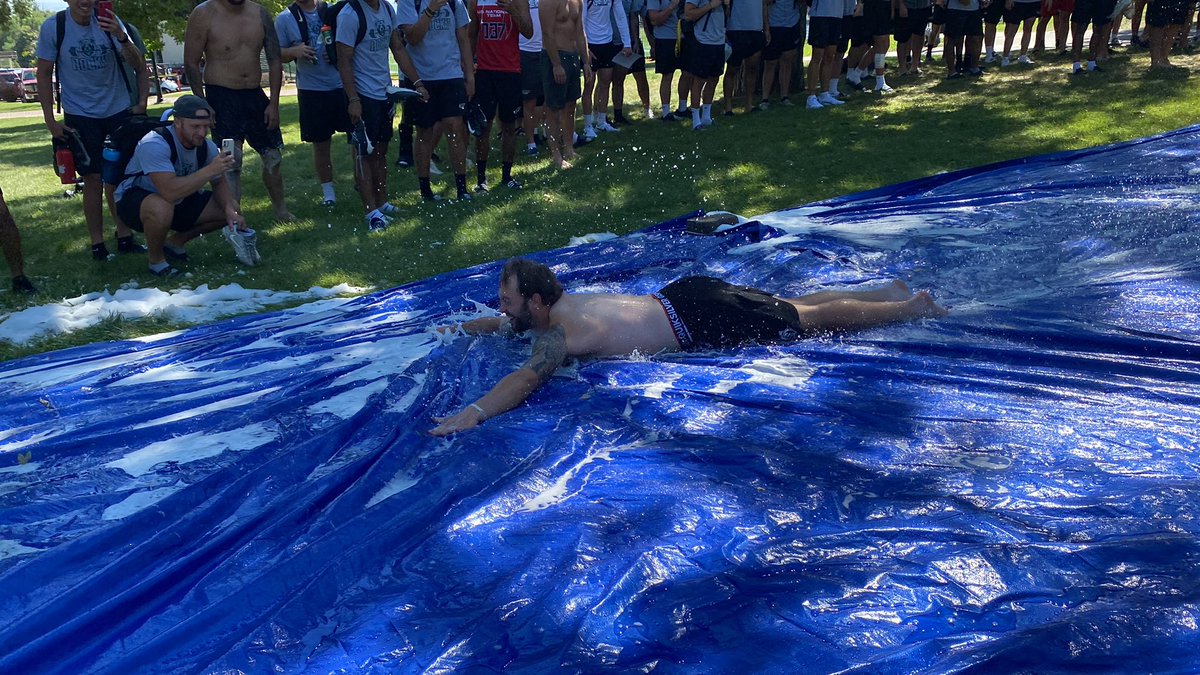 Rocky_Football's tweet image. It was a hot one today! Had to cool it down! 🌊