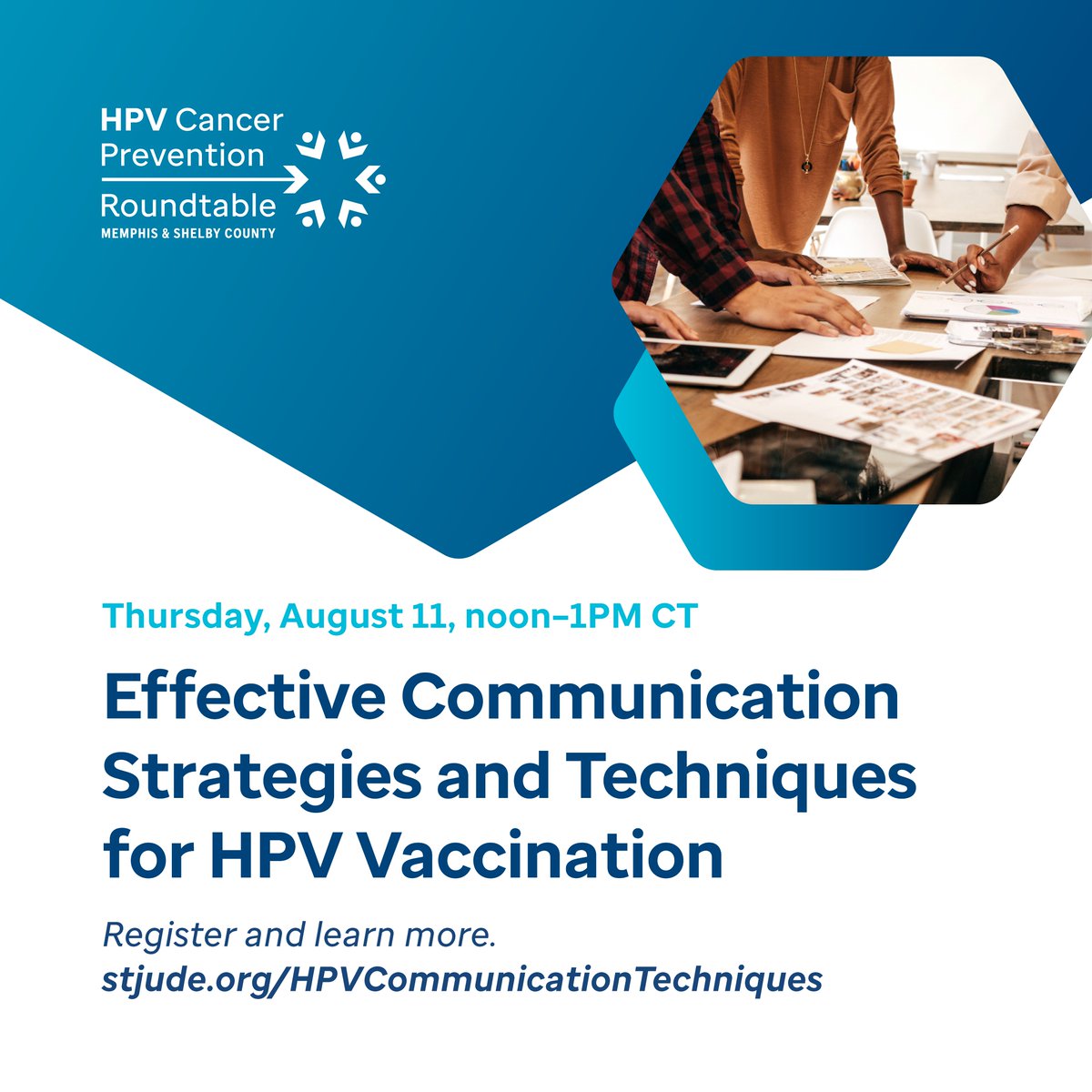 There’s still time to register for the virtual seminar Thursday, August 11, at noon CT on effective communication strategies and techniques for HPV vaccination. bit.ly/3Ae3p6G #EndHPVCancers #CancerPrevention