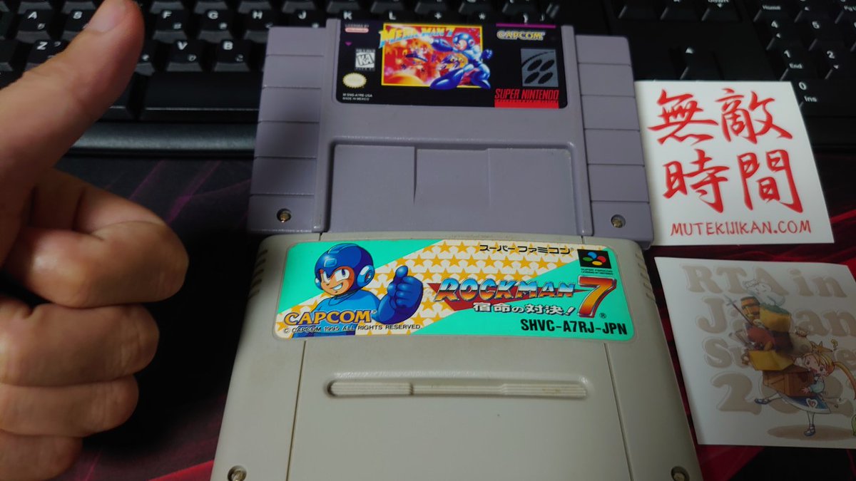 asnel49's tweet photo. 本日の深夜2時頃から、RTA in Japan Summer 2022でロックマン7を走ります！
解説は、RTA in Japan 2020のロックマン バトル&amp;チェイスで参加した時と同じでTarisumanさん(@freedommanzo)にお願いしています！
深夜帯ですが、ぜひ見に来て応援してくれると嬉しいです！
#RTAinJapan https://t.co/fSgQJQ4Dms