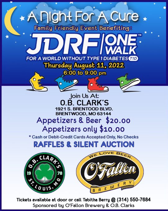 I’ll be at <a href="/OBClarkSTL/">O'B Clark Restaurant</a> tomorrow night.  Who’s coming with me?