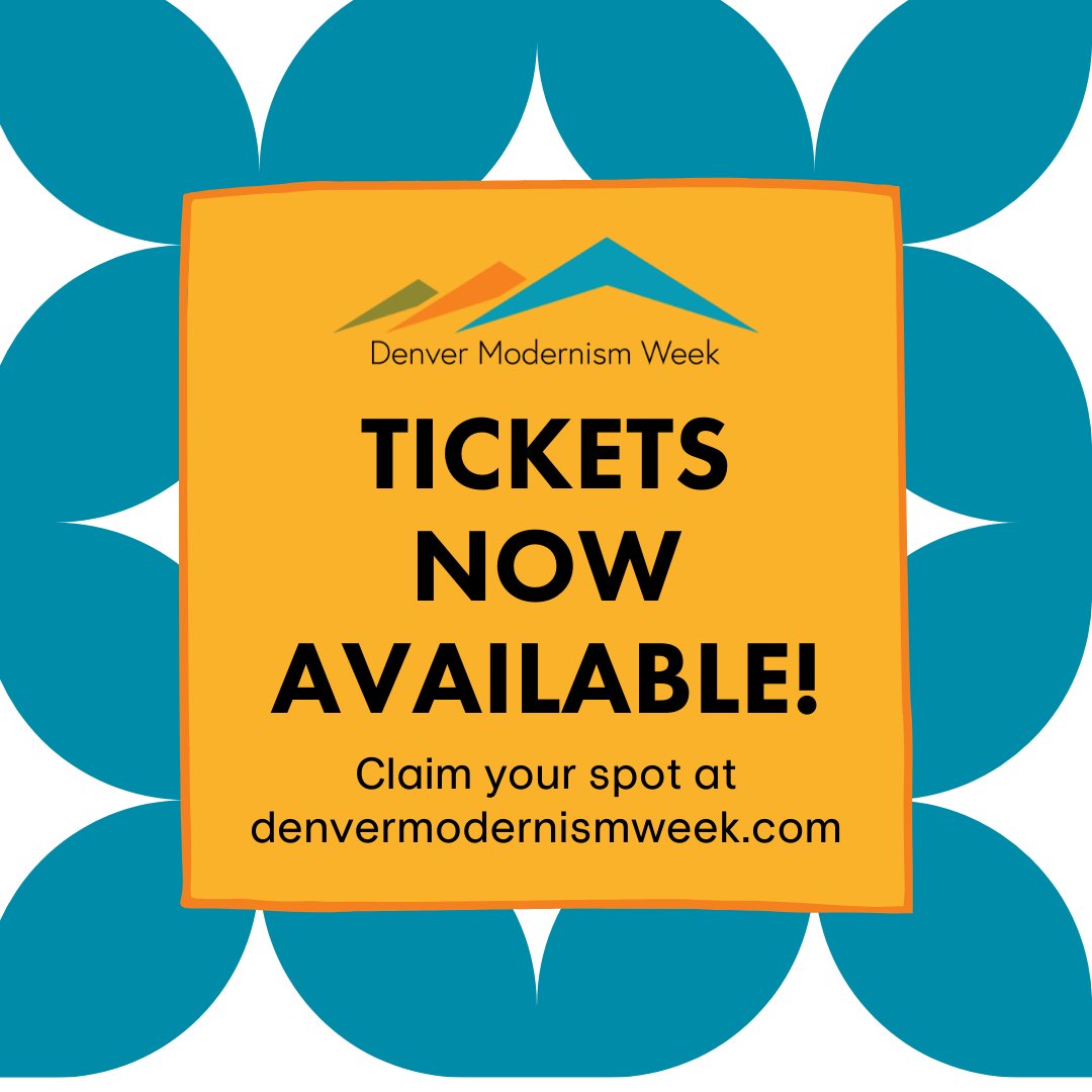 comidmodhomes's tweet photo. Denver Modernism Week 2022 - get your discount on tix here: https://t.co/RBwklccMp8 https://t.co/Fcqn6dQq5w