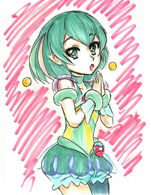 ラララクガキ。一カ月以上たつけど、生誕祭祝いたかった・・・ 