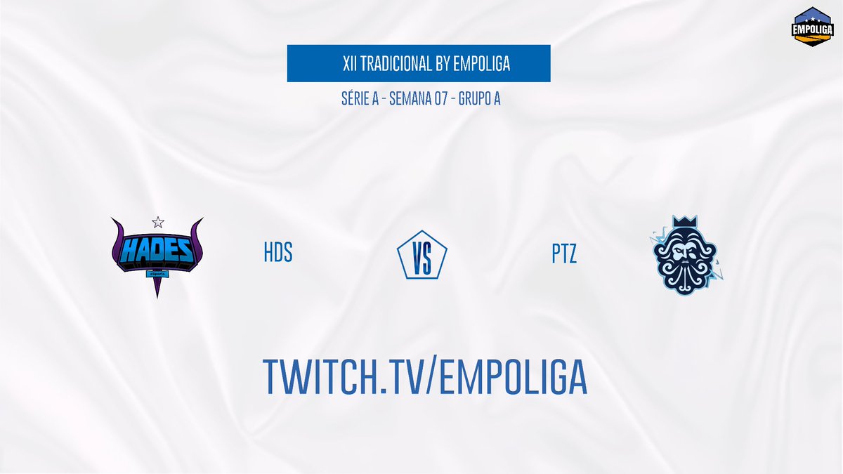 EmpoligaVP's tweet image. As 21h começa o confronto entre os grandes do Olimpo na tela da #Empoliga!

@Hades_eSportsBR x @protocolozeus !

Enquanto a Hades tenta se firmar nas primeiras posições a Protocolo Zeus tá tentando evitar ser mandada ao tártaro!

twitch.tv/empoliga