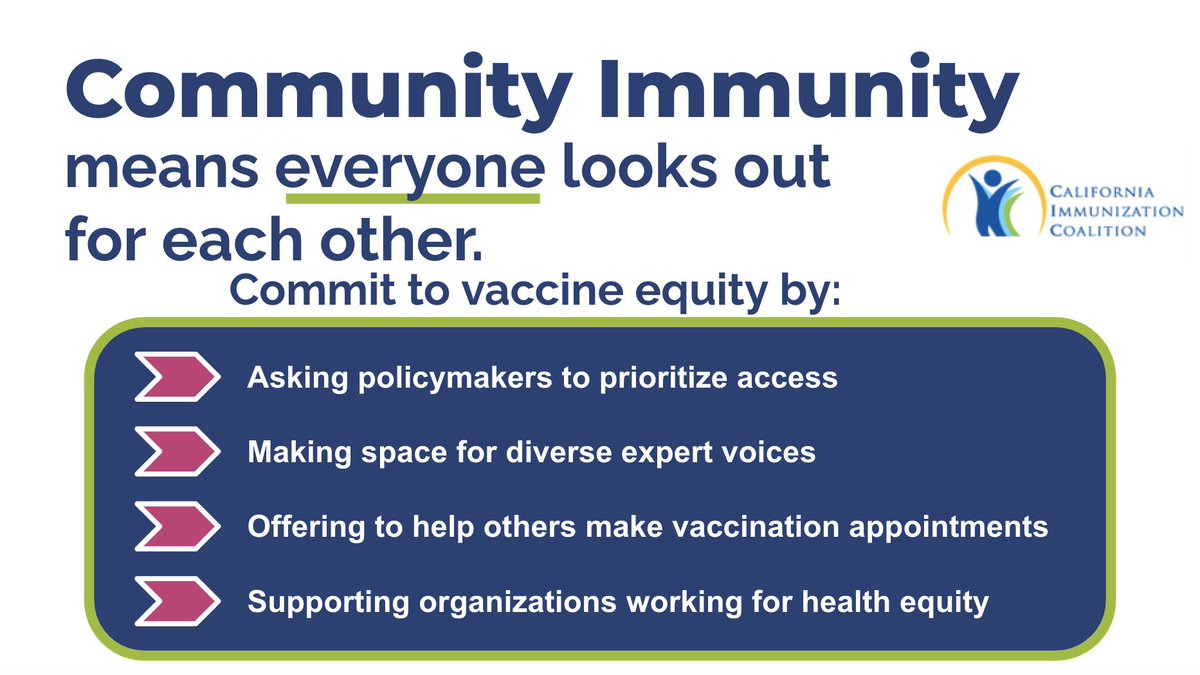 A commitment to health equity means Everyone is able to access vaccines to prevent disease, disability and death.  

Teens have the right to protect themselves from preventable diseases - even if they don't have a parent who supports that decision.  

#YesOnSB866  #CAleg