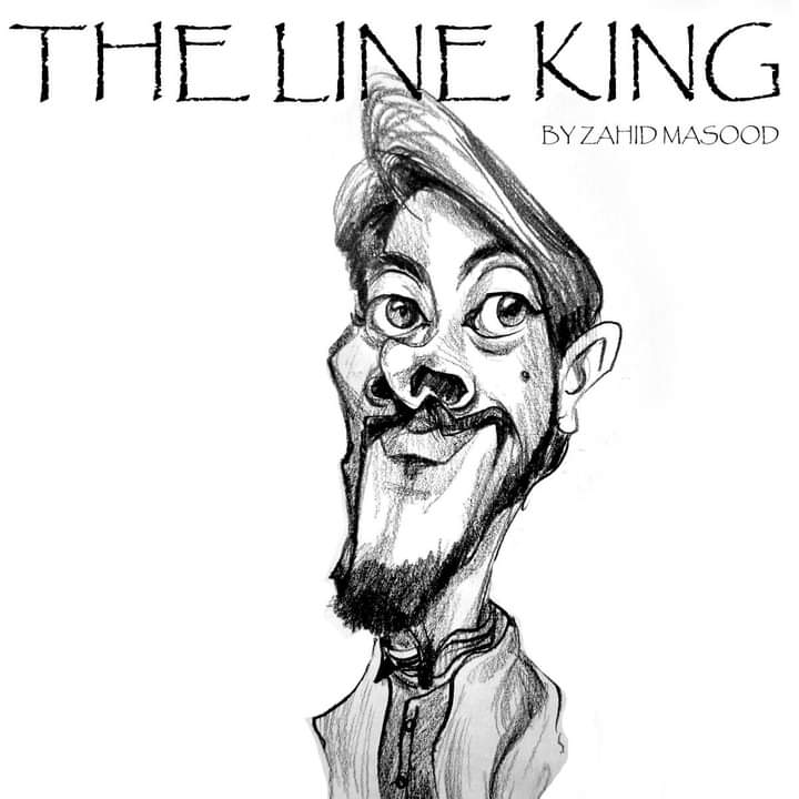 Me, caricatured by the great Sir @zahidmasoodd who's work in the field inspires me every time.
✏👑 & 🦁👑
Thank you so much. This was one of the things I've always wanted.  😇😇😇
#caricature #arfeenzaidi #zaidicature