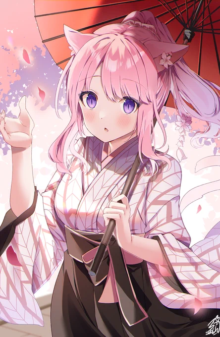 ミコッテちゃん有難うございました#Skeb #FF14イラスト 