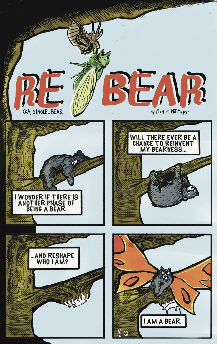 I often wonder what kind of bearness might be next. I am a bear.