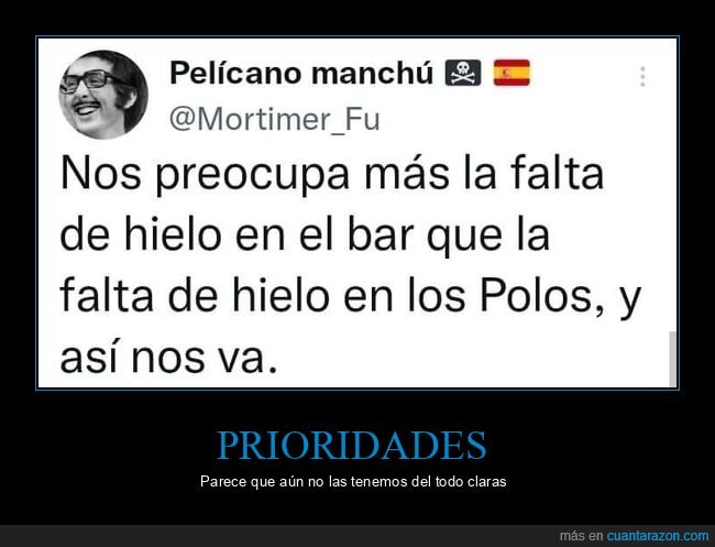 cuantarazon's tweet photo. Lo que nos preocupa realmente https://t.co/Ti6n1r3xFZ https://t.co/lvyXq2KsEd