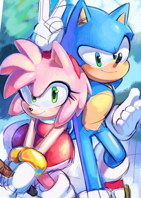 Never finished this one #art #SonicTheHedgehog #artistsontwitter 