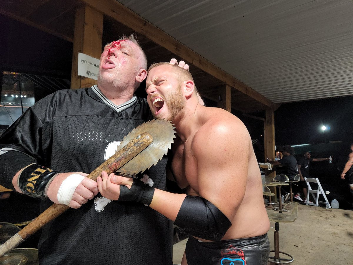 Mad Man Pondo appreciation post! Thanks for everything, brother! #MadManPondo #JCW #Wrestling #MOFO #MattOdamFanOrganization