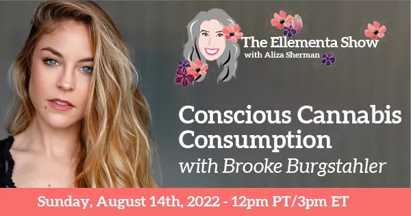 SparkTheAgency's tweet photo. Sunday August 14 on THE ELLEMENTA SHOW Conscious Cannabis Consumption with Brooke Burgstahler https://t.co/LIzC1tLFZt #podcast https://t.co/NReuqh7Cob