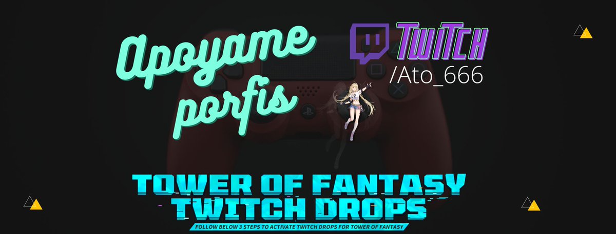 Ato_666's tweet photo. Dale a ♥️Seguir // ♥️Follow
Link: https://t.co/oXdilJtMLM
Estoy en stream!!
Activen sus drops mientras me sintonizan y llévate recompensas para Tower Of Fantasy!!!
Agradezco tu apoyo de antemano!!! ♥️
#TowerofFantasy #TeamAstra #Drops https://t.co/bWVFqq9dAz