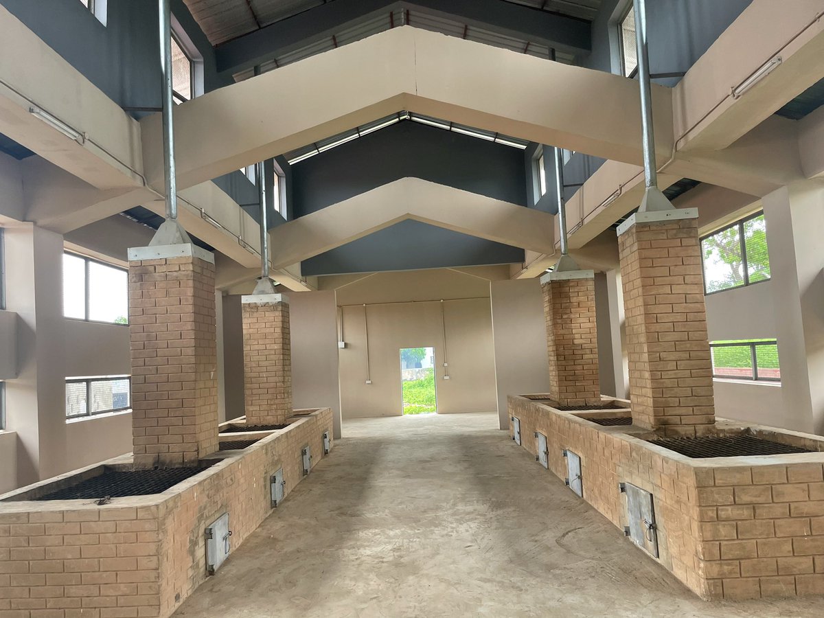 PilotGambia's tweet photo. Today GAMWORKS handed over a GMD 5,2 million fish smoking facility to the Fisheries association at the Brufut landing site under The Gambia Pilot program (GPP).

The 540 square meter facility houses 8 Chokor Ovens and 2 FTT Thiaroye ovens, a storage area and a preparatory shed. https://t.co/Xp7Sq8pij5