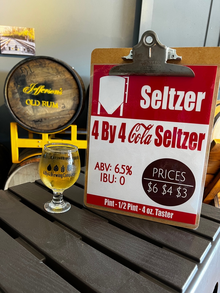 4by4Galloway's tweet photo. Trio Release tomorrow!!
***Release #1: 4 By 4 Cola Seltzer
***Release #2: 4 By 4 Rum
***Release #3: 4 By 4 Rum & Cola Seltzer Blend
Come try them out tomorrow at 2pm!
#triorelease #threeseltzers #new #outtomorrow #cola #rum #rumandcola #springfieldmo #4by4brewingco https://t.co/vRsACZtGu9