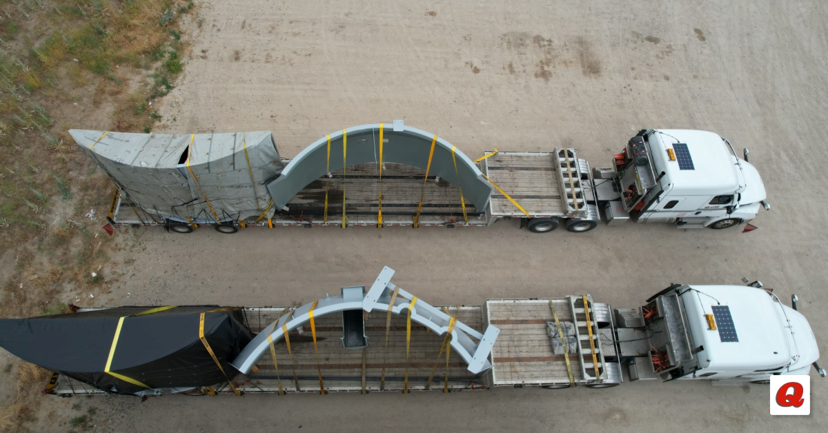 QLineTrucking's tweet photo. Aerial shot for #WideloadWednesday.
Need over dimensional freight moved? Simplify your complex shipping. Just call Q-Line: 1-800-479-9995.
📸 Marko
#OverDimensional #OversizeLoad #QLife #JustCallQLine #Trucking #QLineTrucking #MovingTheWorld #ThankaTrucker #DriveQLine https://t.co/DQLN5bqIMR