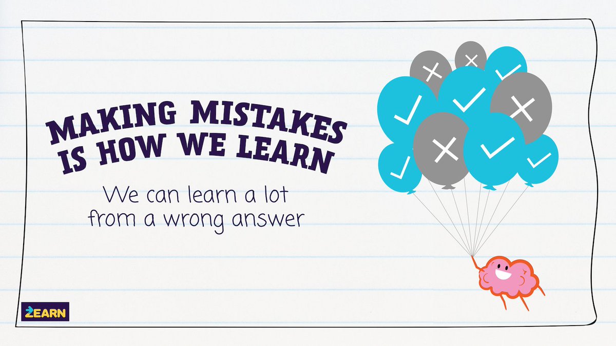 zearned's tweet photo. Making a mistake provides a powerful opportunity for Ss to learn! 

That’s why we like to say that mistakes are magic✨💫
 
#MistakeMindset #TeacherTwitter #ITeachMath https://t.co/myAFKWgoB9