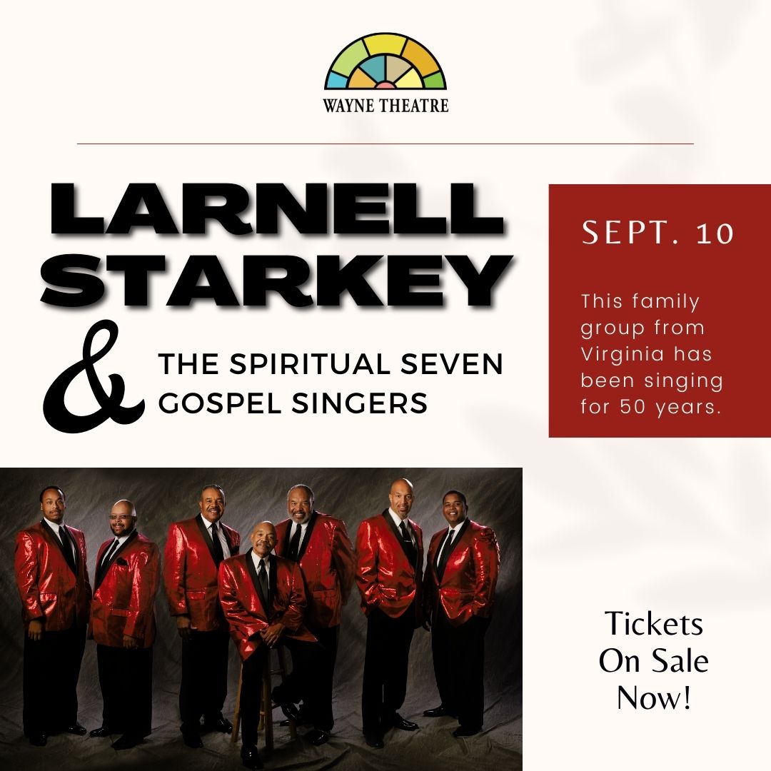 TheWayneTheatre's tweet photo. We're just one month away from this sure-to-be-awesome Gospel Music Concert! 

Get your tickets today👇
https://t.co/ODe3Jbh66p 

#LarnellStarkey #Gospel #Concert #Sept10 #OnSaleNow #WayneTheatre #WaynesboroVA https://t.co/uN2rcVKdJJ